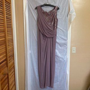 Magic Formal-Moms Women 2XL Wine Dress